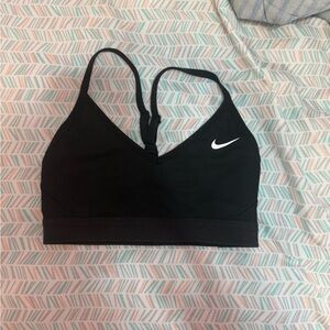 Nike Black Racerback Sports Bra